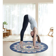 Méditation ronde Pilates Mat de yoga en caoutchouc naturel en caoutchouc naturel